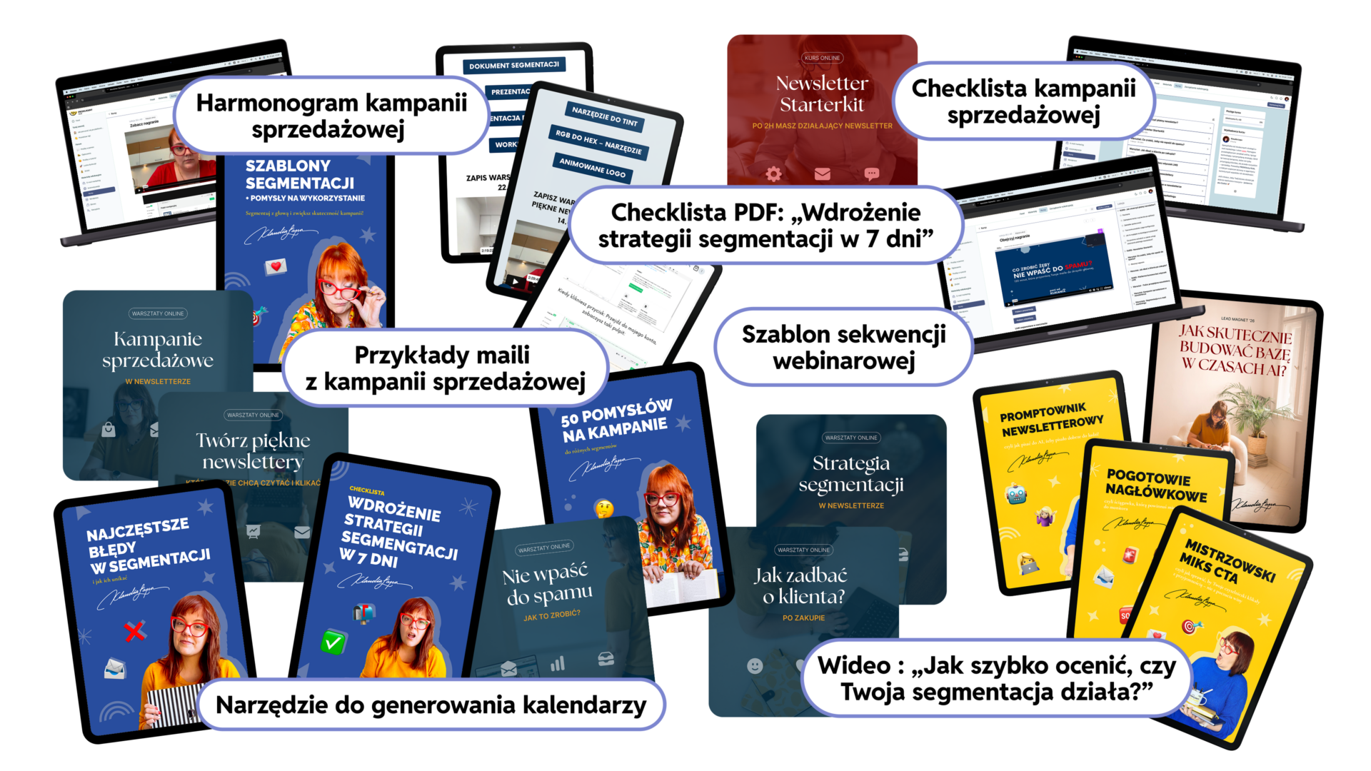 Zawartość PROklikanego Klubu — kursy, materiały, tutoriale